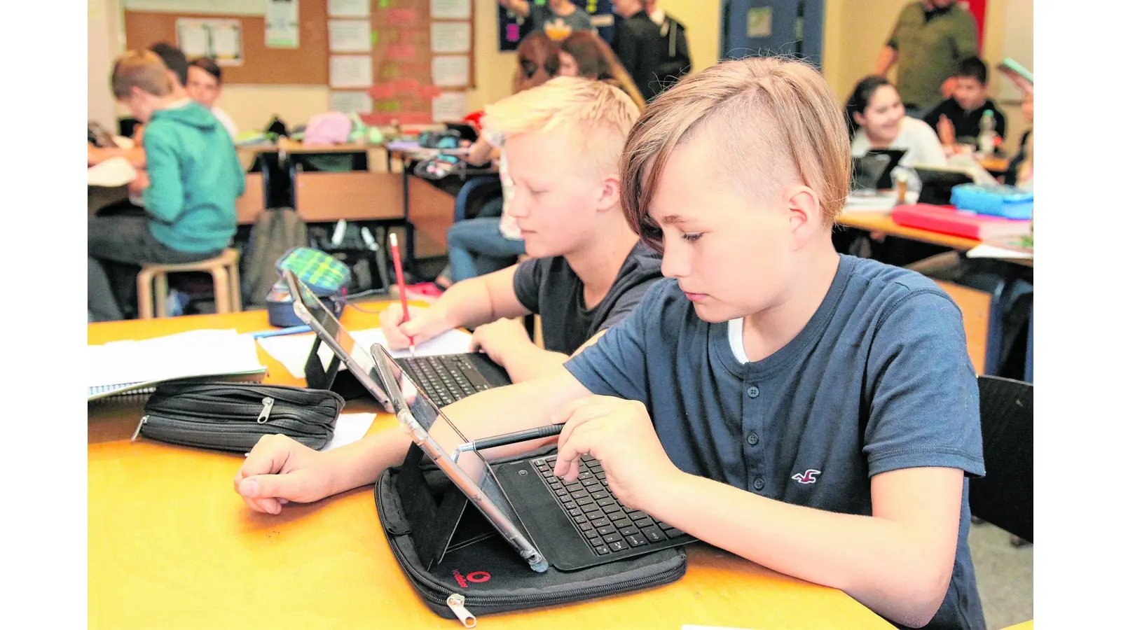 IGS-Schüler büffeln weiterhin fürs Abi (Foto: red)