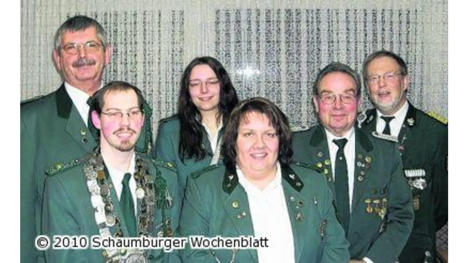 Schützen aus Krankenhagen sind das Maß aller Dinge in der Stadt (Foto: red)