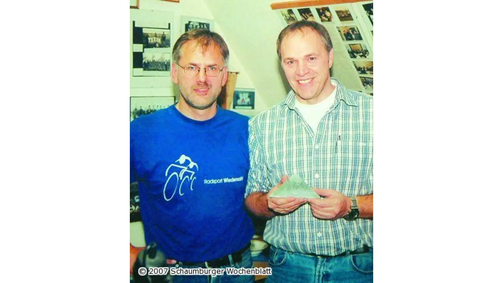 Klaus Meyer erhält Spartenpreis 2007 (Foto: wtz)