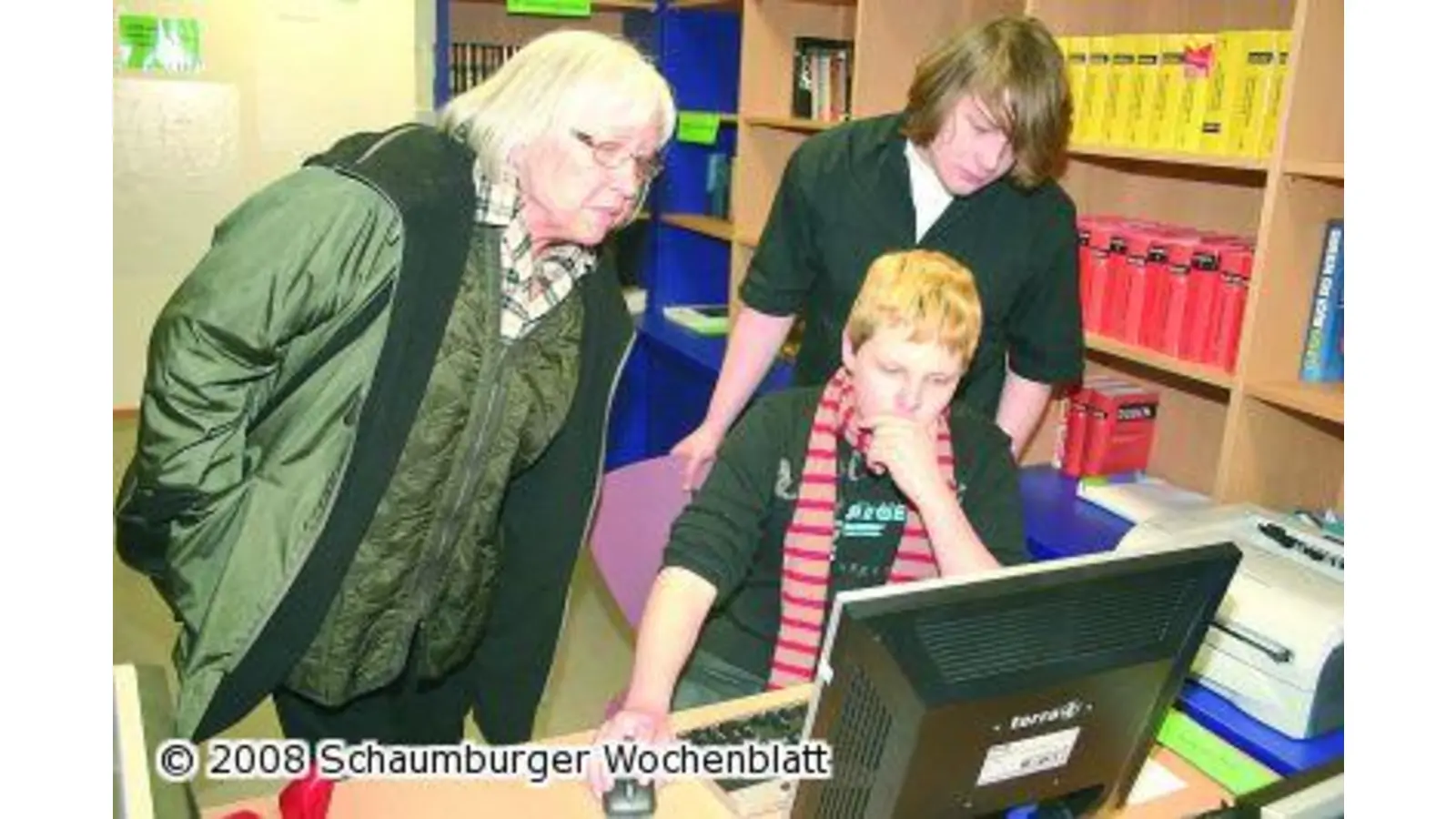 Magister-Nothold-Schule eröffnet Schülerbücherei (Foto: bb)