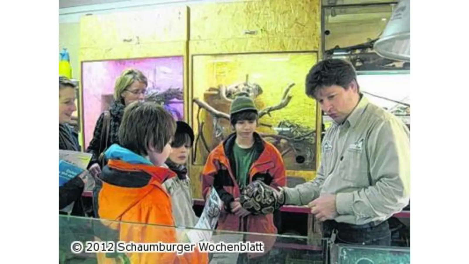 IGS übernimmt Patenamt für zwei Riesenschlangen (Foto: ro)