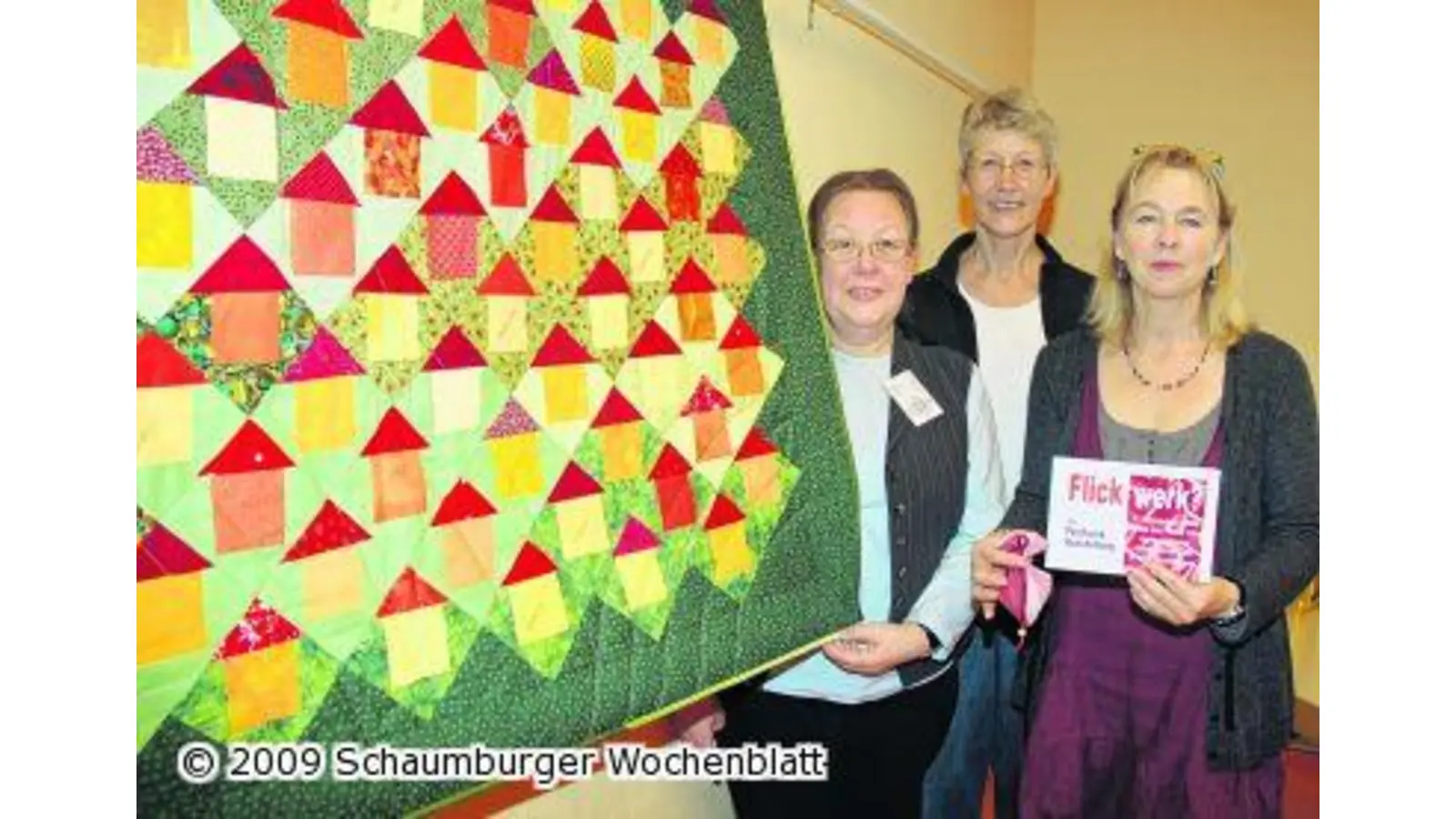Flickwerk-Gruppe präsentiert Kunstwerke (Foto: wtz)