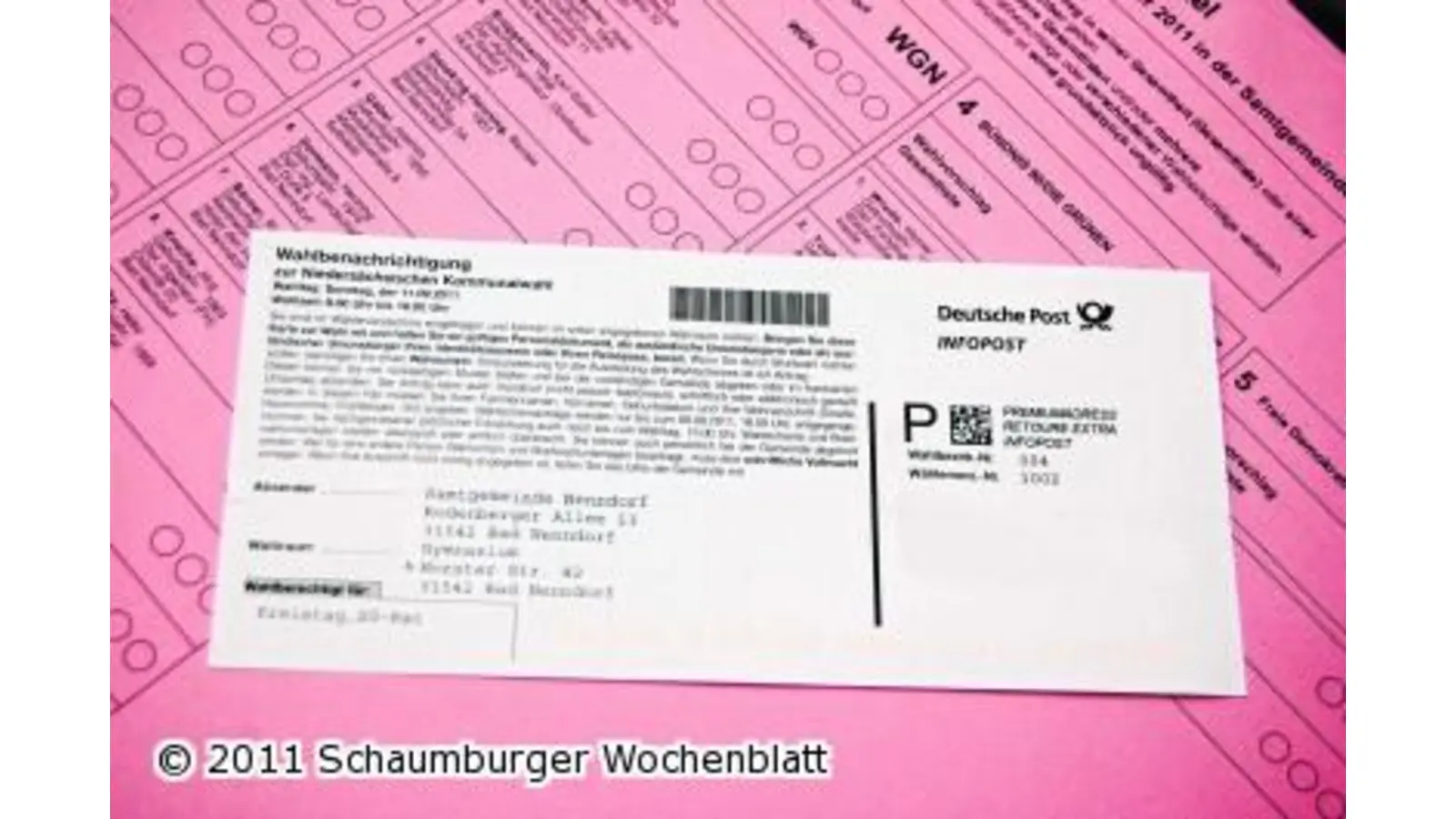 Missgeschick bei den Wahlbenachrichtigungen Ein Software-Fehler sorgt für Aufregung im Rathaus (Foto: wa)