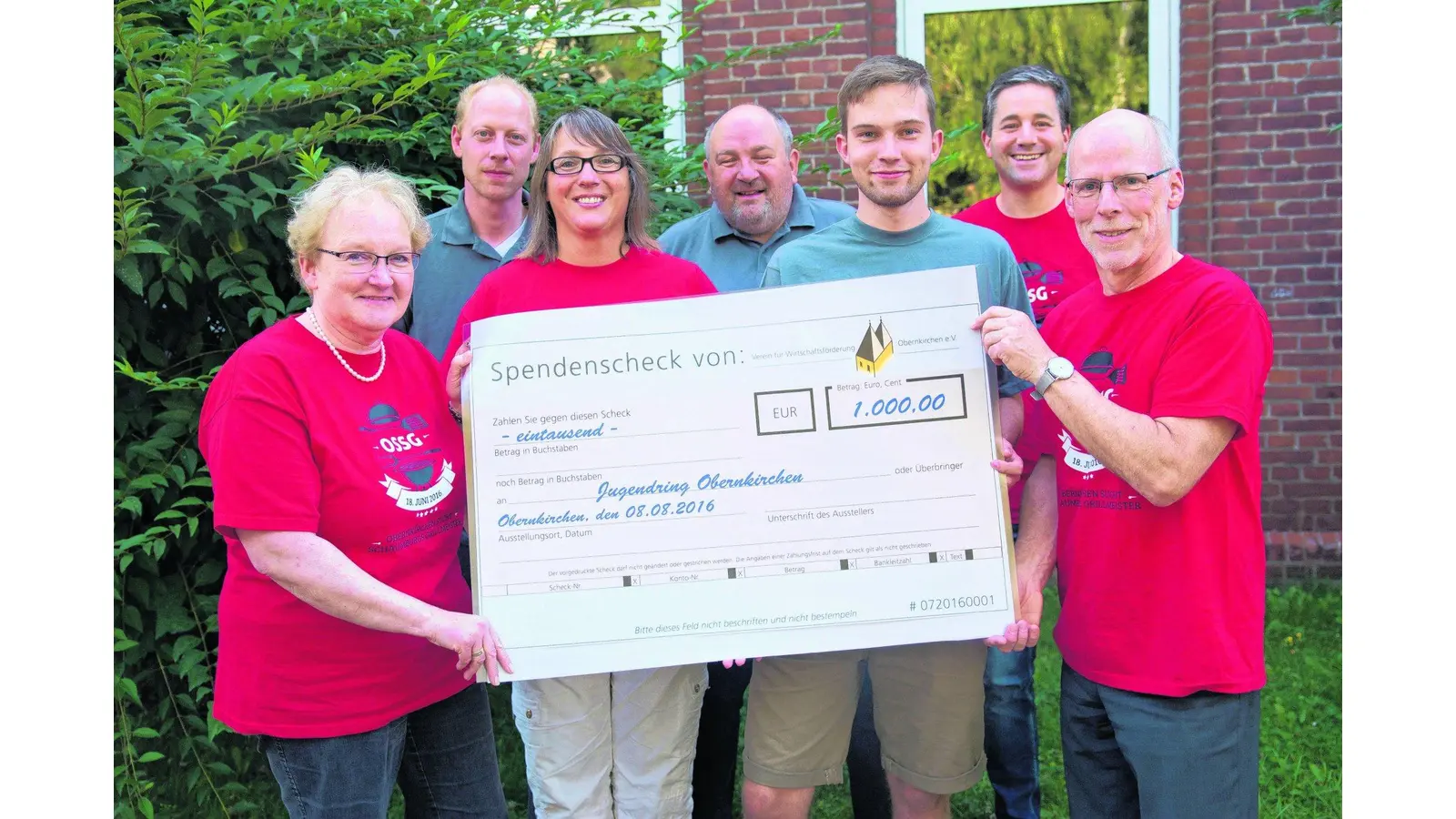 OSSG spendet an den Jugendring (Foto: wa)