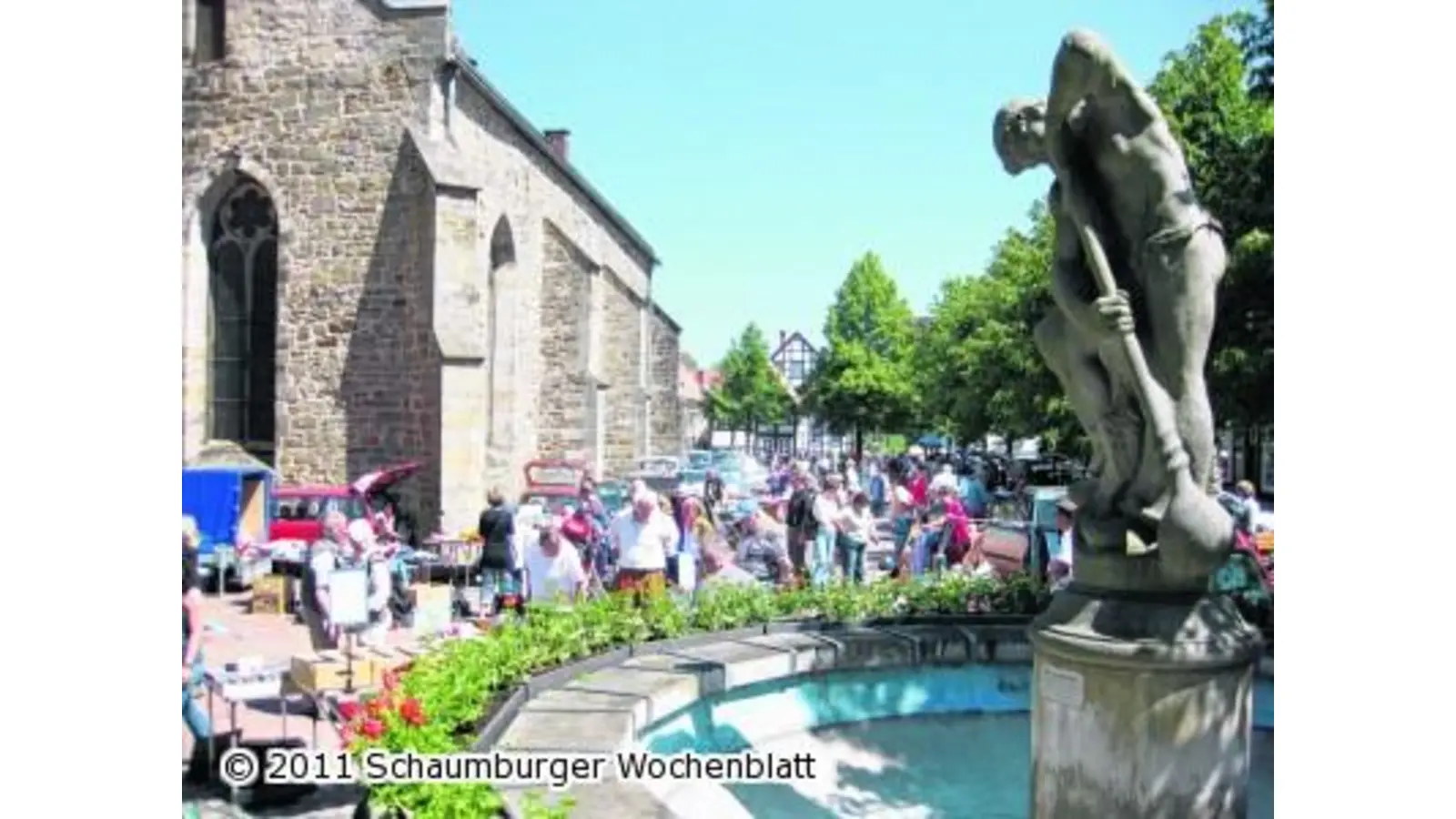 Verschönerungsverein saniert Glasbläserbrunnen (Foto: ste)