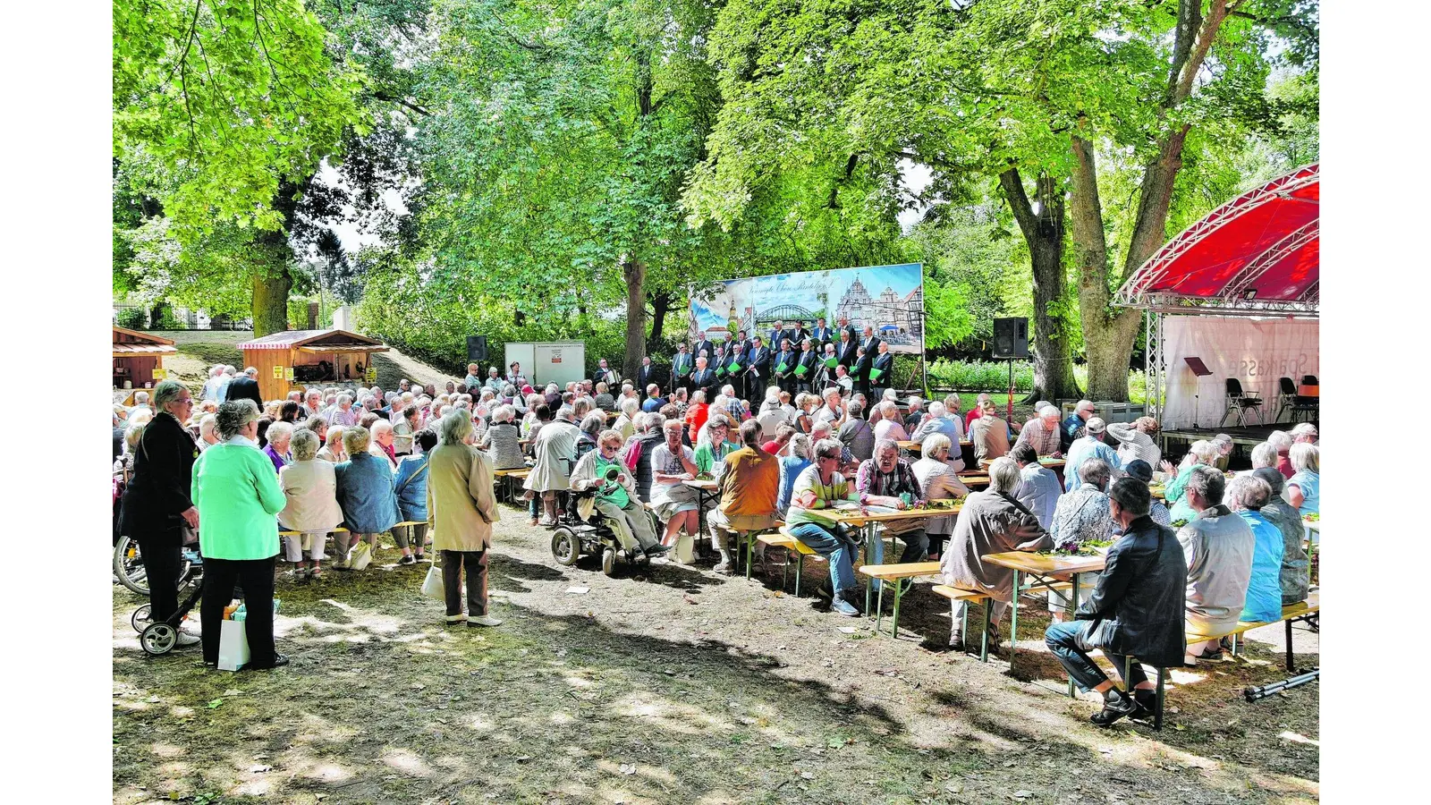 Ohne Gesang kein Sängerfest (Foto: em)