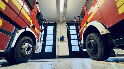 Im Einsatz: Die Feuerwehr. (Foto: Feuerwehr)