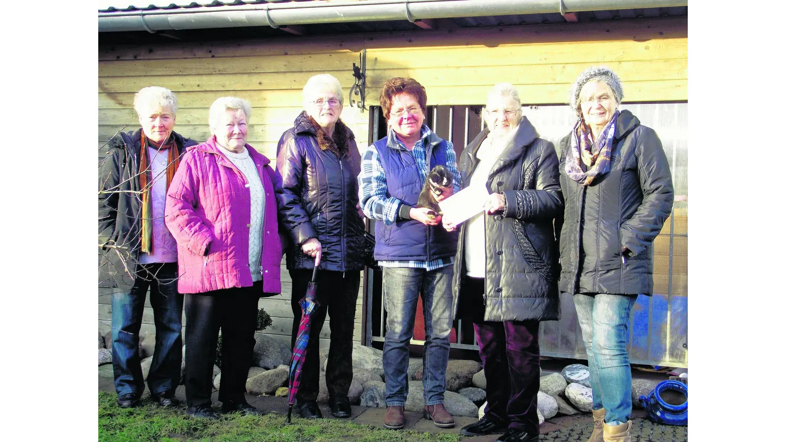 250 Euro für die Tierauffangstation (Foto: gr)