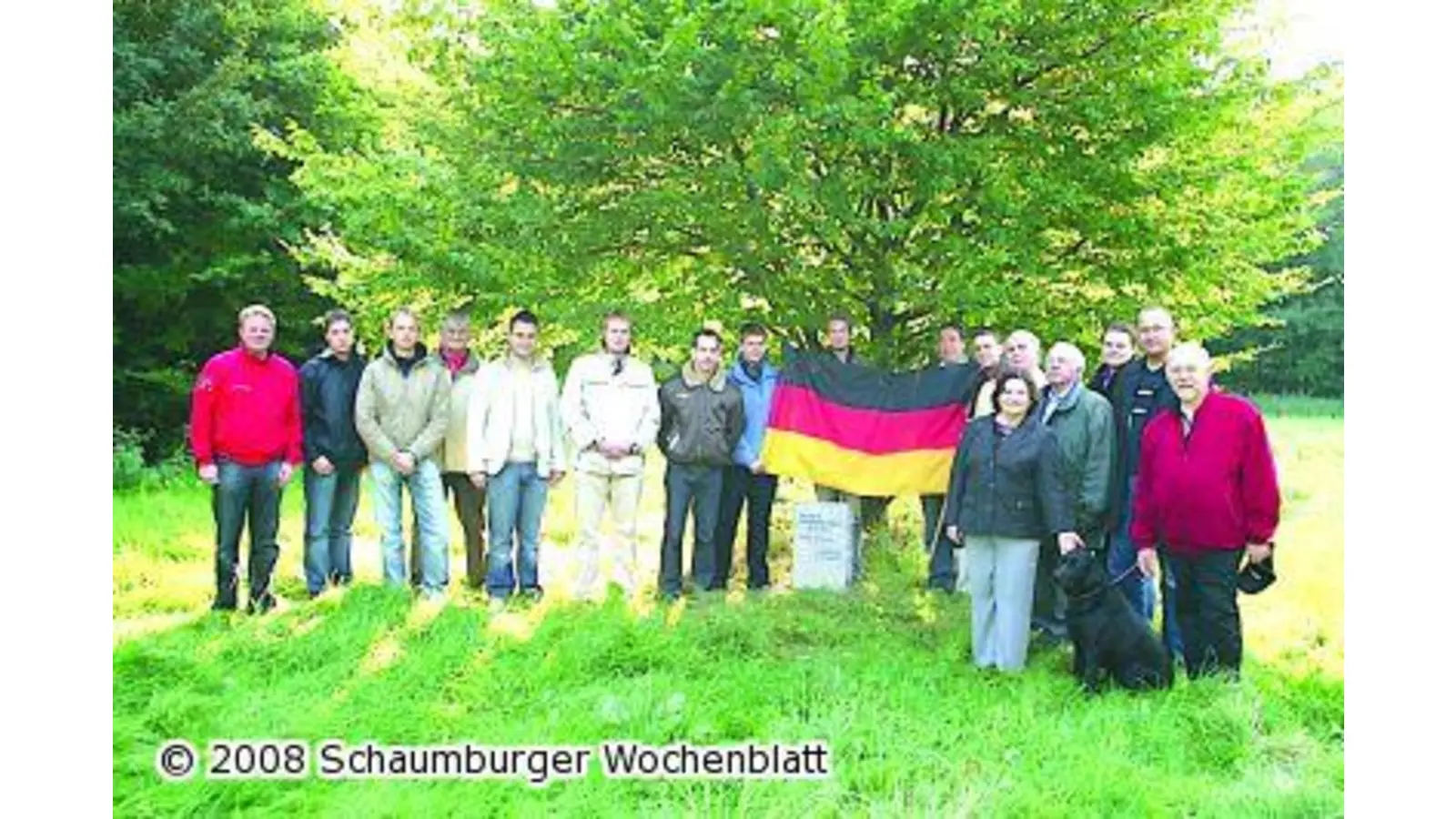 JU feiert Tag der Deutschen Einheit im Bürgerwald (Foto: red)