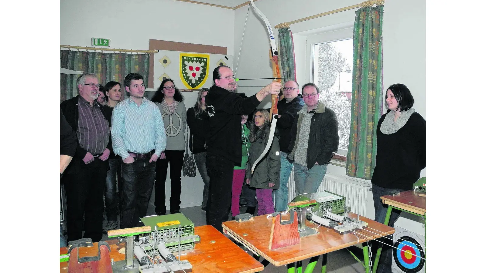 Schützenverein eröffnet Indoor-Bogenschießanlage (Foto: red)