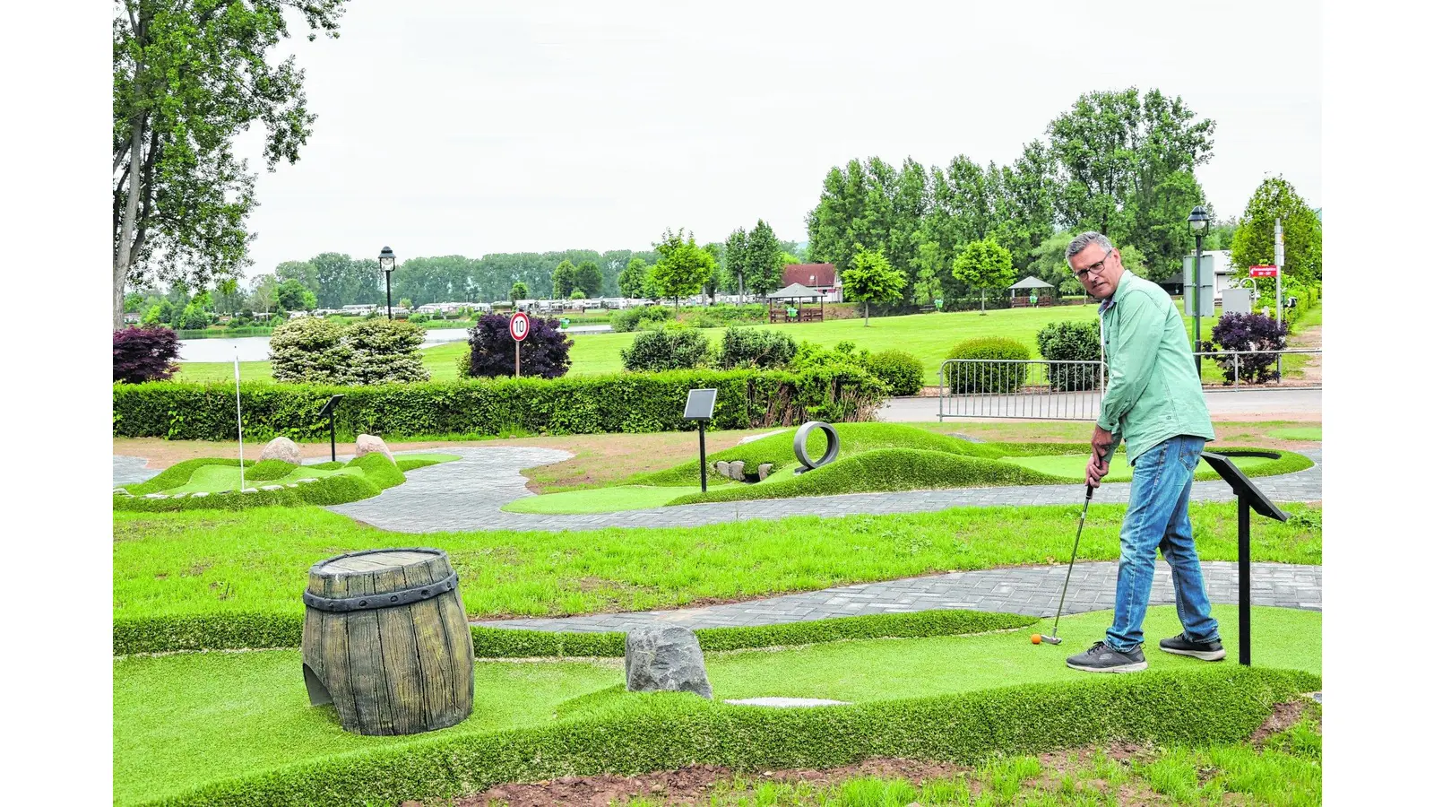 Spielspaß auf 18 Loch (Foto: ste)