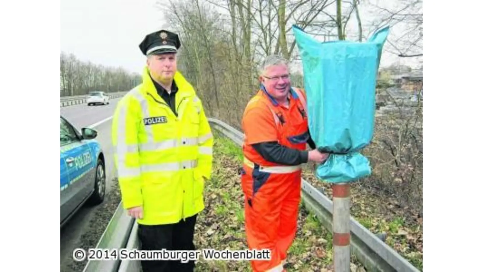 Der eiserne Schutzmann hat ausgedient (Foto: em)