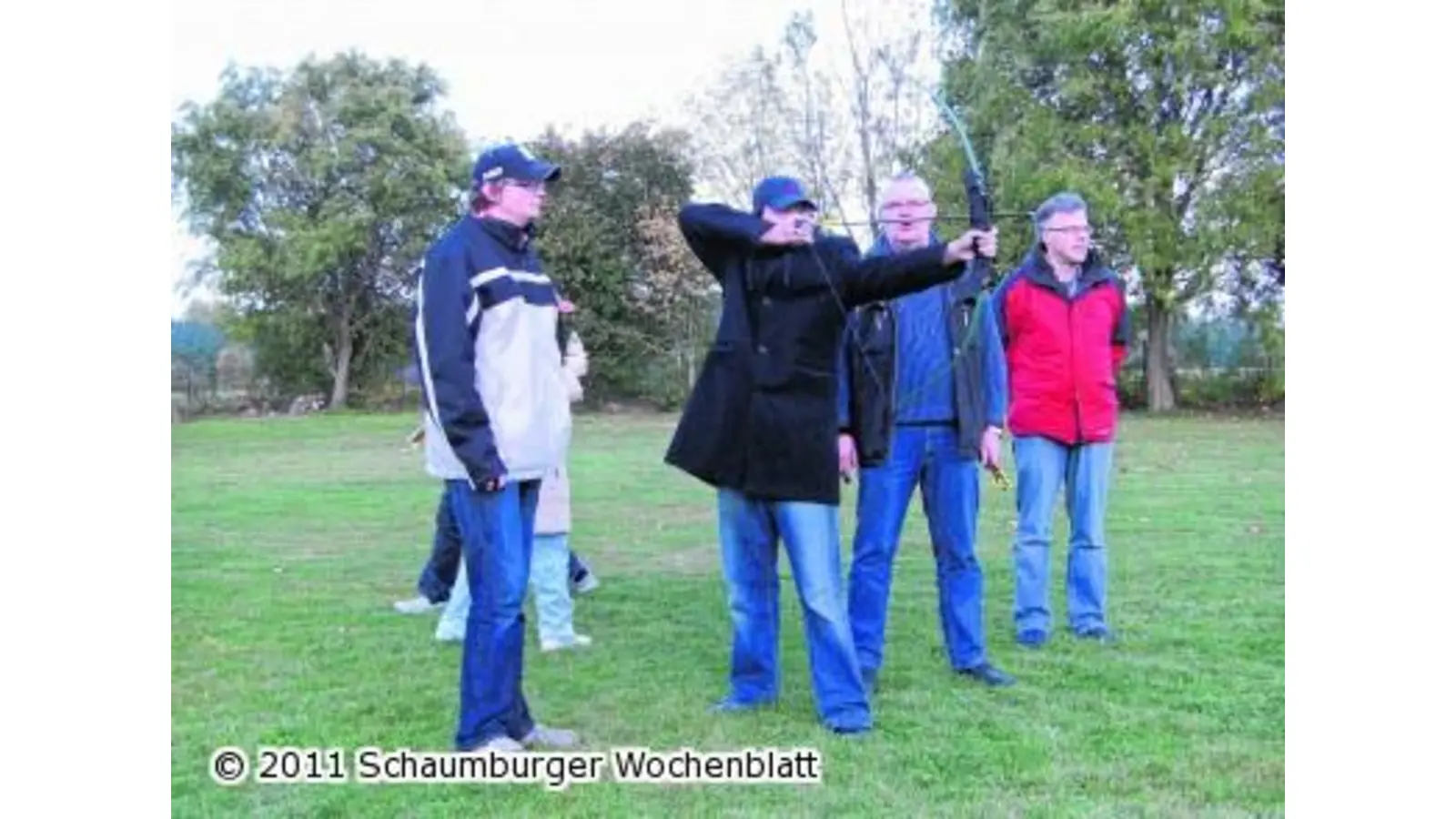 Gut gezielt ist beinahe schon getroffen (Foto: bb)