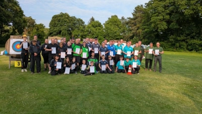 Die Kreismeister des KSSV im Bogenschießen.  (Foto: privat)