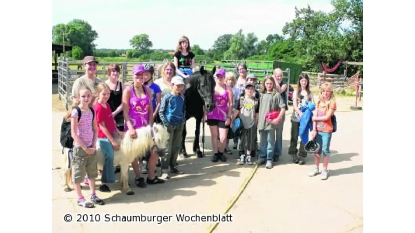 Reiten bei den Pferdefreunden (Foto: gi)