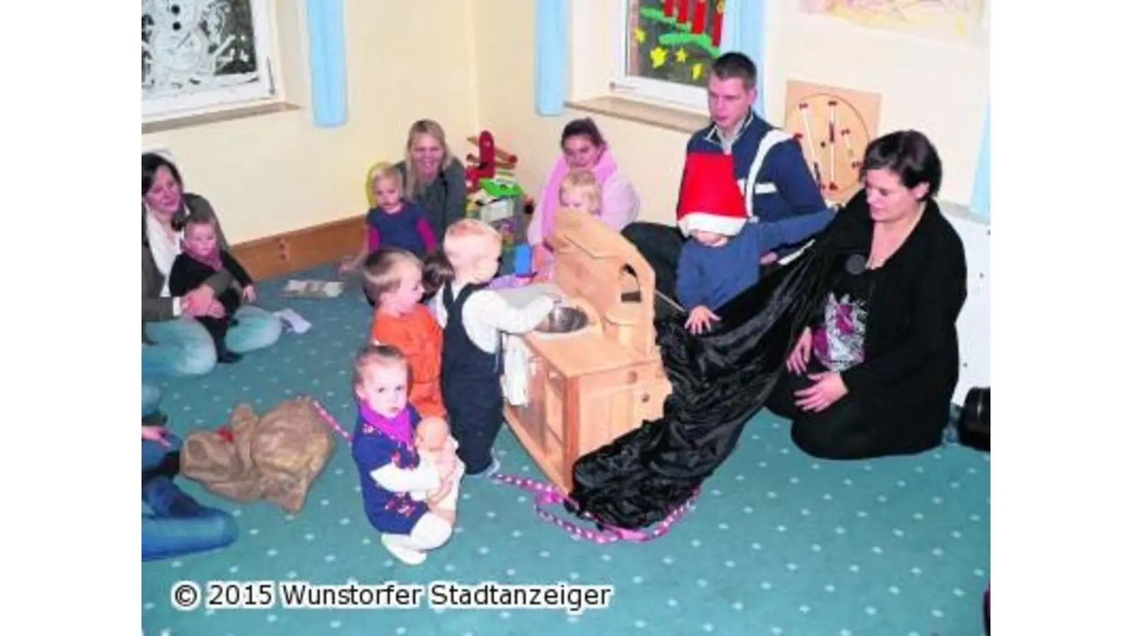 Die Kleinen machen ganz große Augen (Foto: mk)