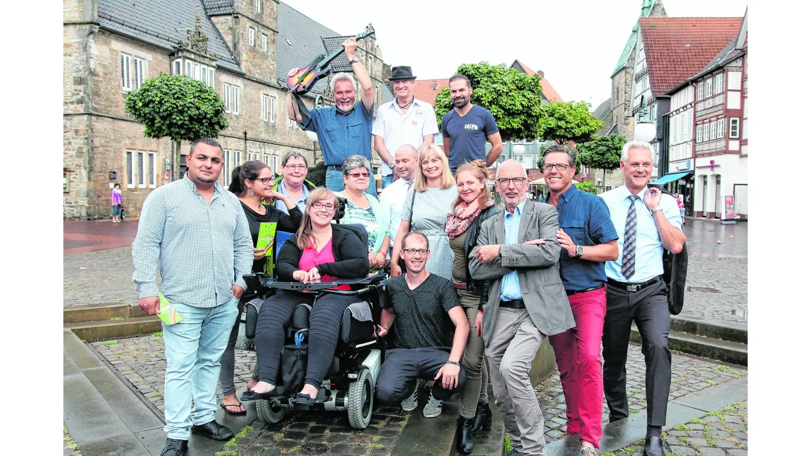 Am Sonnabend steigt die große Fete im wunderschönen Herzen Stadthagens (Foto: bb)