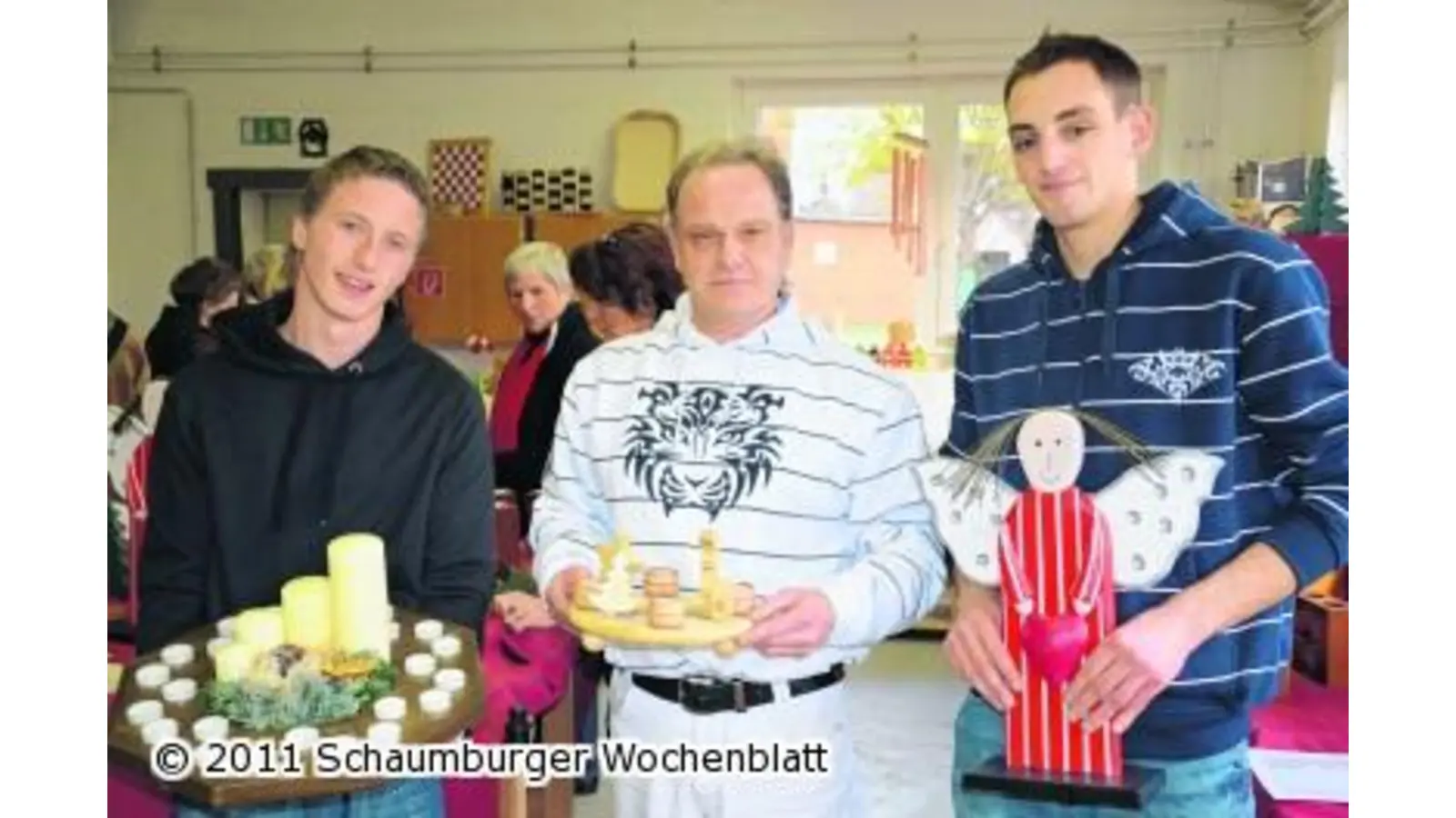 Vom Adventsgesteck bis hin zur Werkzeugkiste ist alles dabei (Foto: bt)