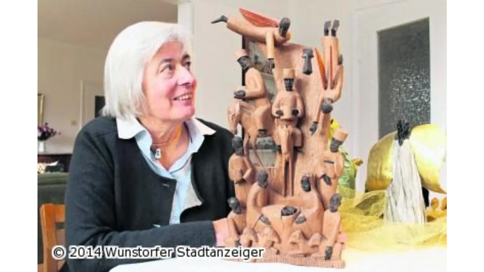 Selbst der Pastor kommt zur Geburt Christi (Foto: jan)