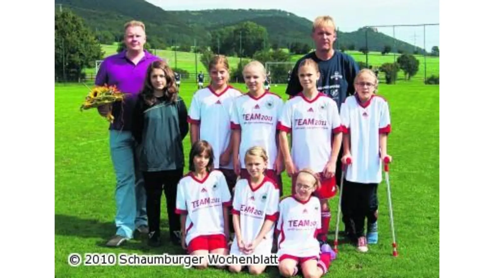 Juniorinnen bedanken sich für Eintrittskarten (Foto: tt)