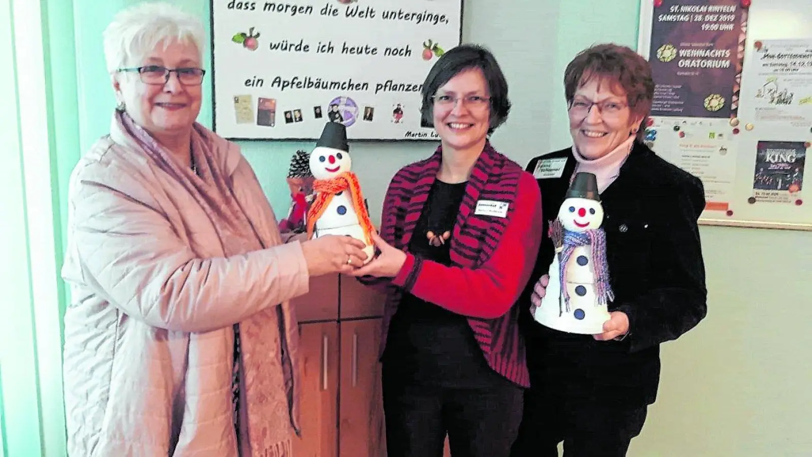 Schneemänner mit Inhalt (Foto: red)