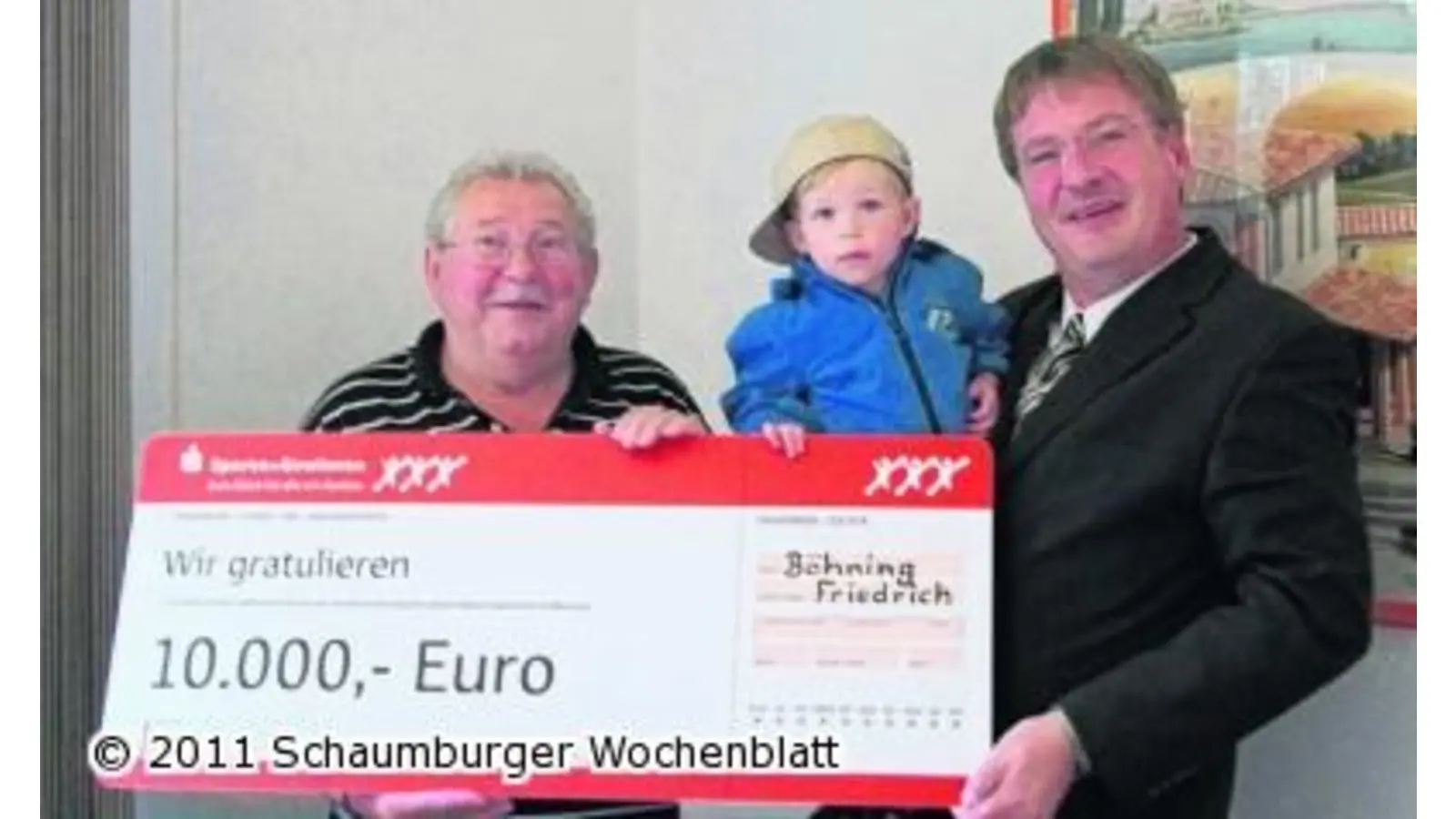 Friedrich Böhning gewinnt Reise für zehntausend Euro (Foto: em)
