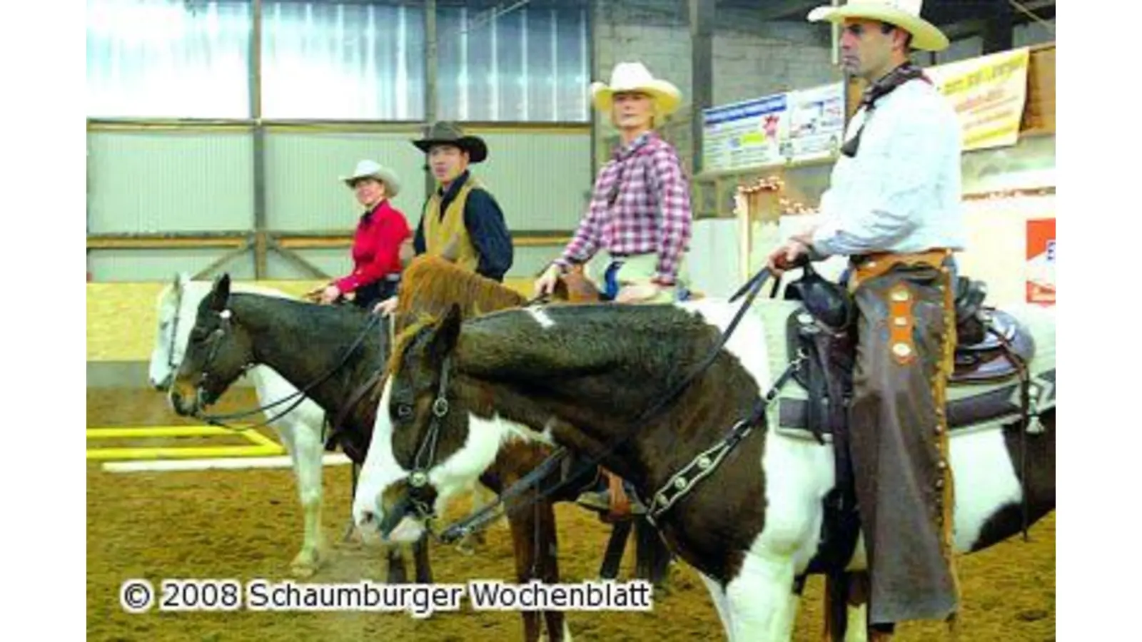 Westernreiter werden in Verein integriert (Foto: ste)