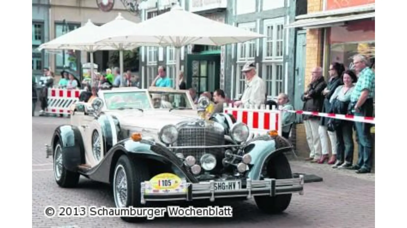 Vierrädrige Schmuckstücke rollen durch Schaumburg (Foto: red)