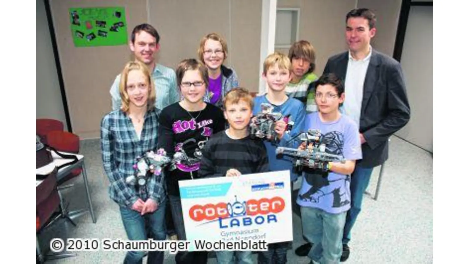 Schüler zeigen ihr technisches Können (Foto: rp)