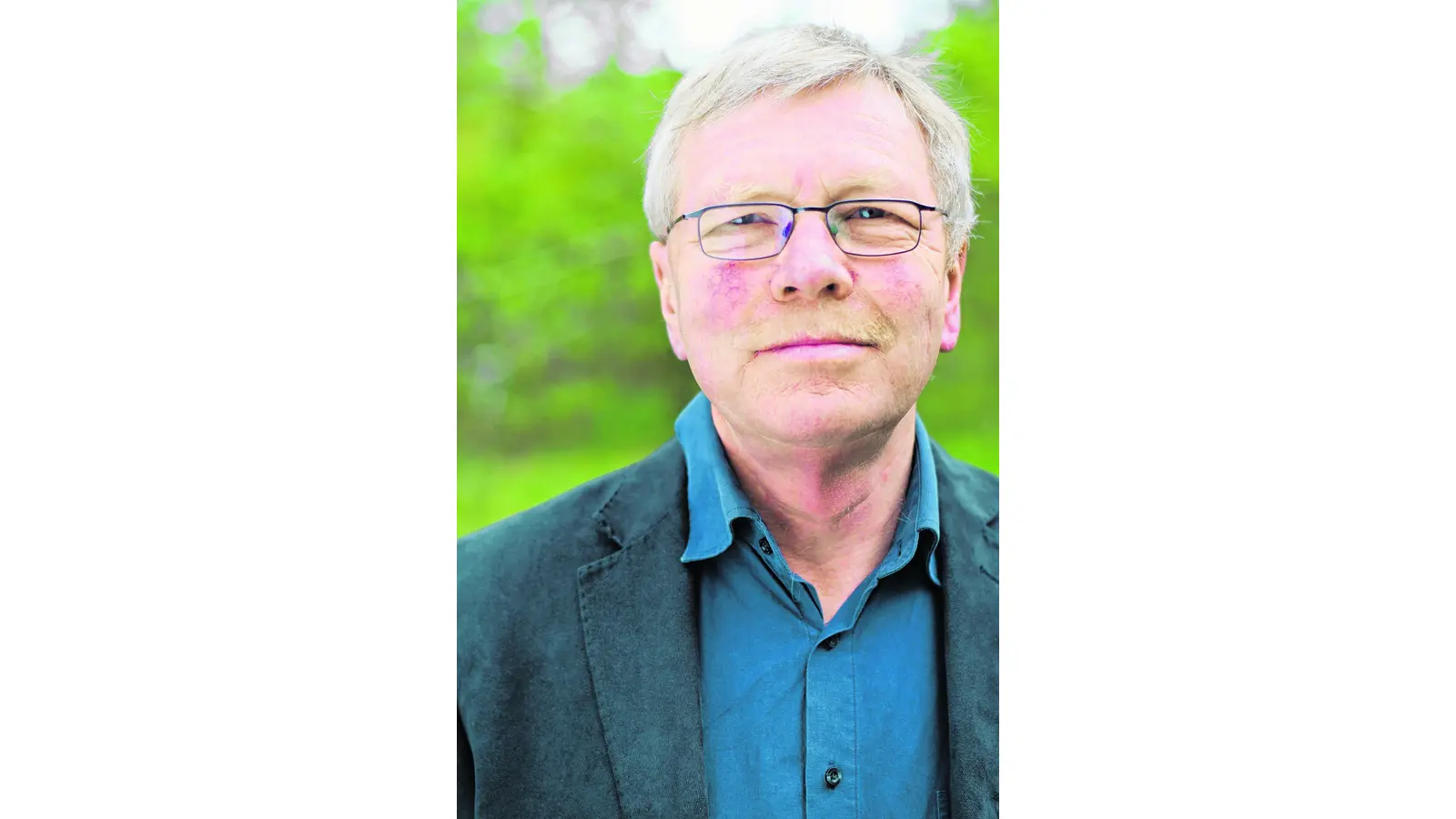 Der bekannte Heidedichter in der Burg des Bückens (Foto: gr)