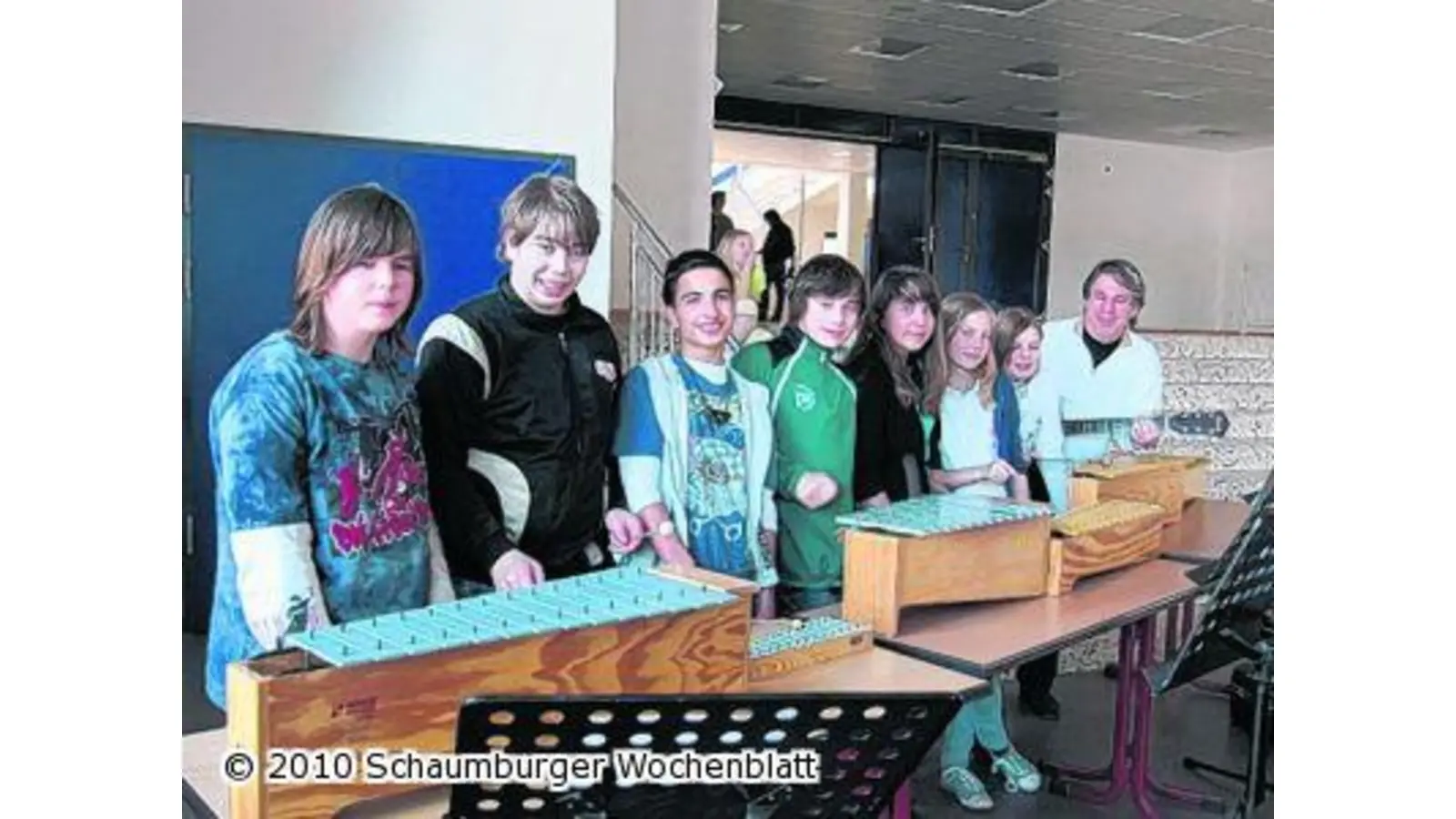 Sägen und Singen am Schnuppertag (Foto: jl)