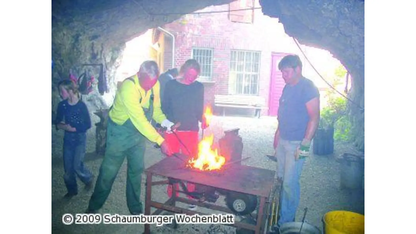 Warmes Eisen schmieden lernen (Foto: ro)