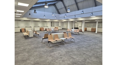 Der neue Wartebereich der Stadthäger Zulassungsstelle. (Foto: privat)