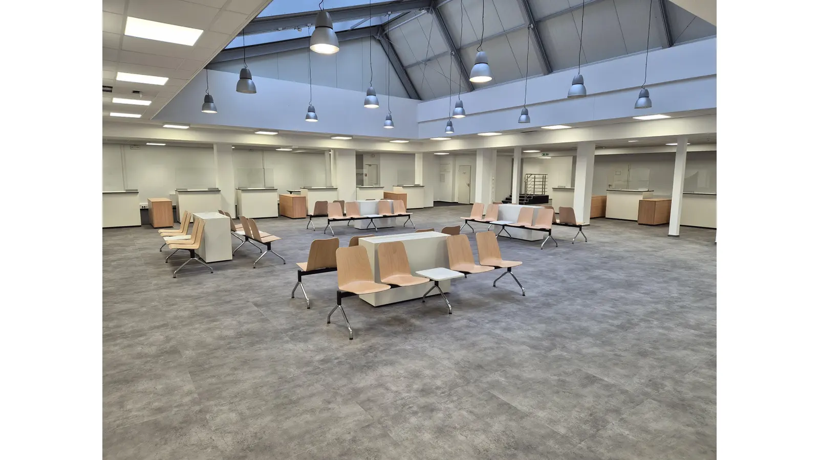 Der neue Wartebereich der Stadthäger Zulassungsstelle. (Foto: privat)