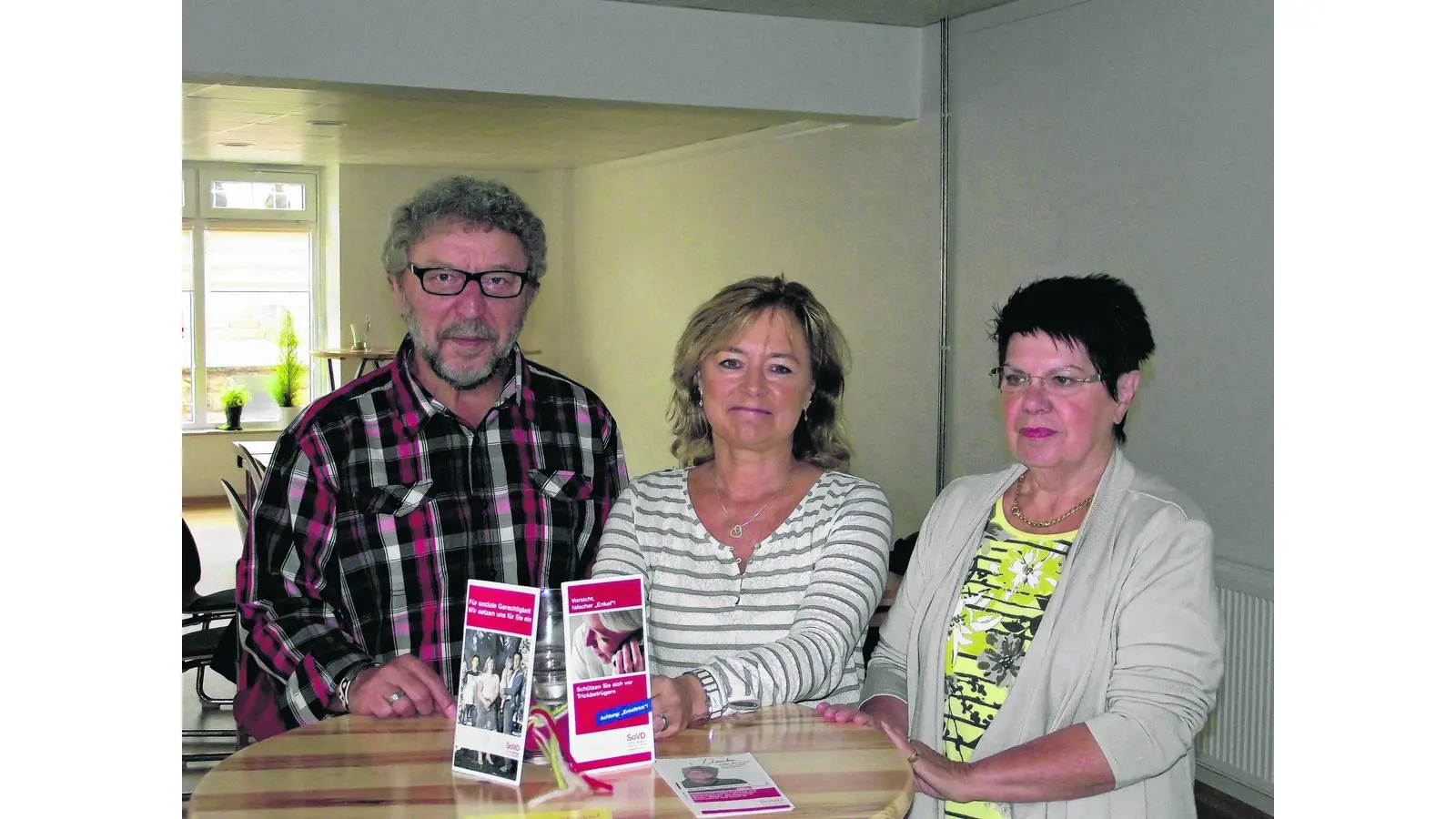 Der neue Vorstand des Sozialverbandes stellt sich vor (Foto: gr)