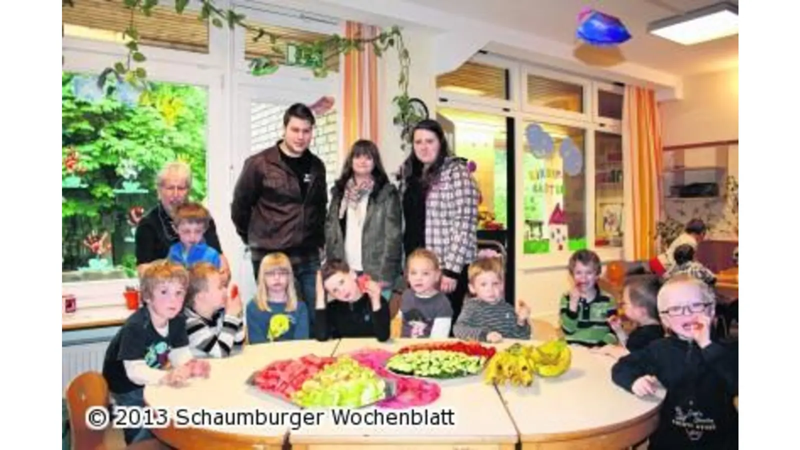 Azubildende von Edeka unterstützen Kindergarten (Foto: pp)