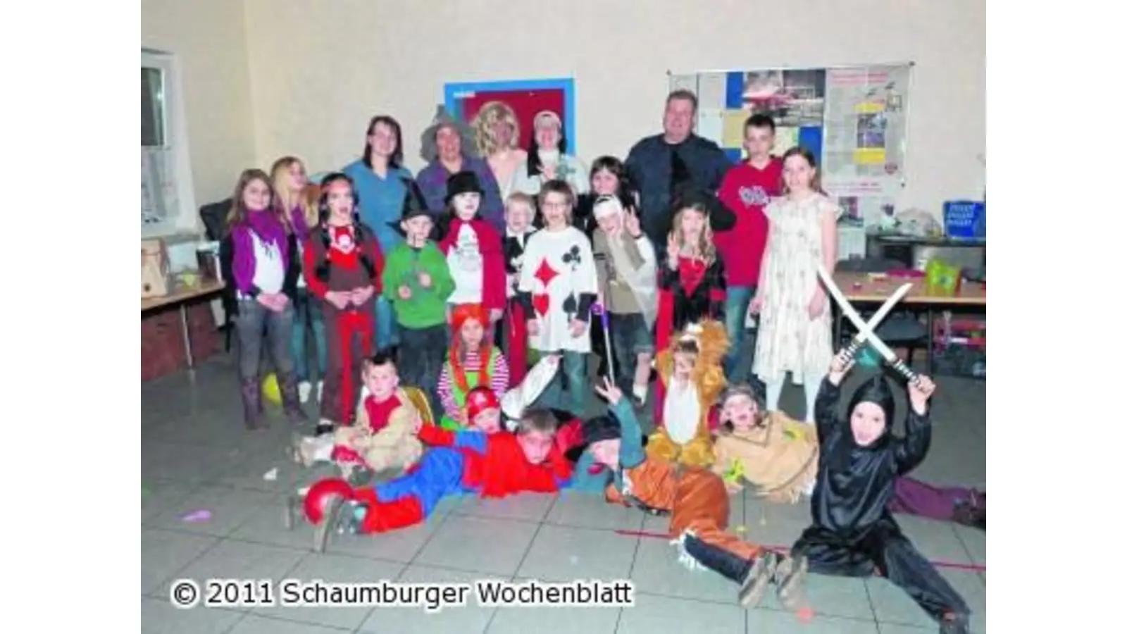 Mit einer großen Party feiert die Kinderfeuerwehr Fasching (Foto: red)