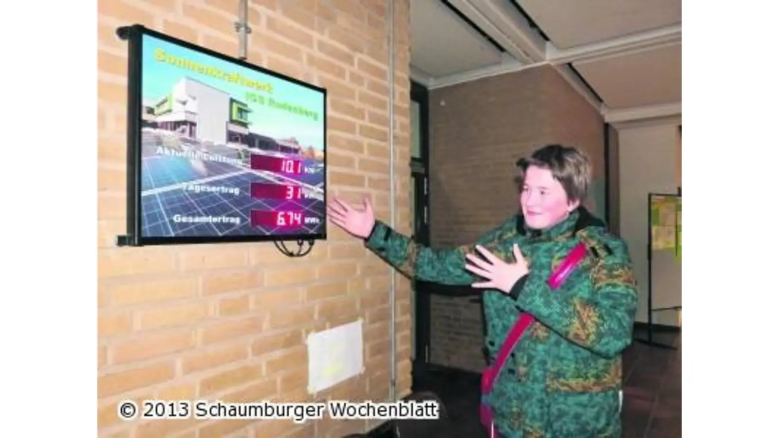 Schuldach liefert günstigen Solarstrom (Foto: pd)