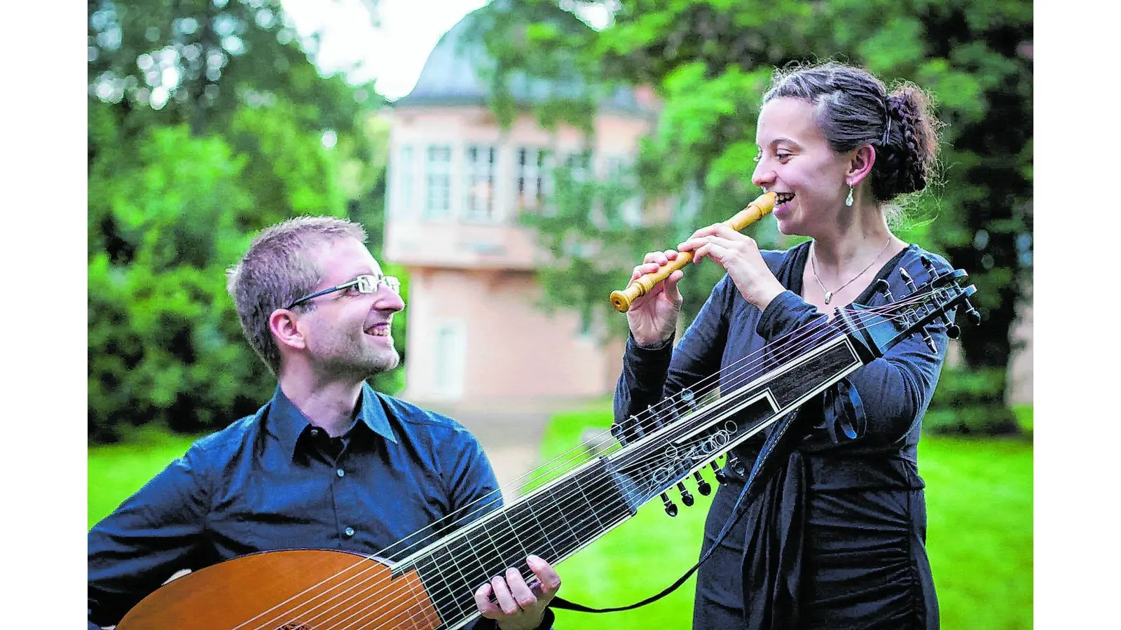 Kammermusik mit Flöte und Laute (Foto: red)