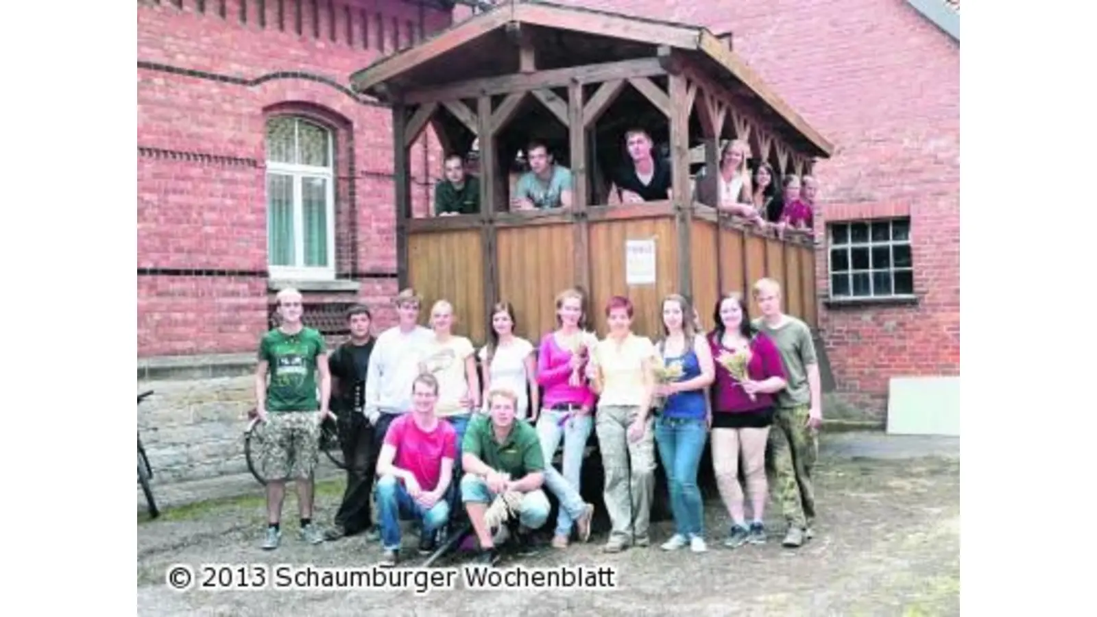 Der Festwagen steht jetzt schon bereit (Foto: al)