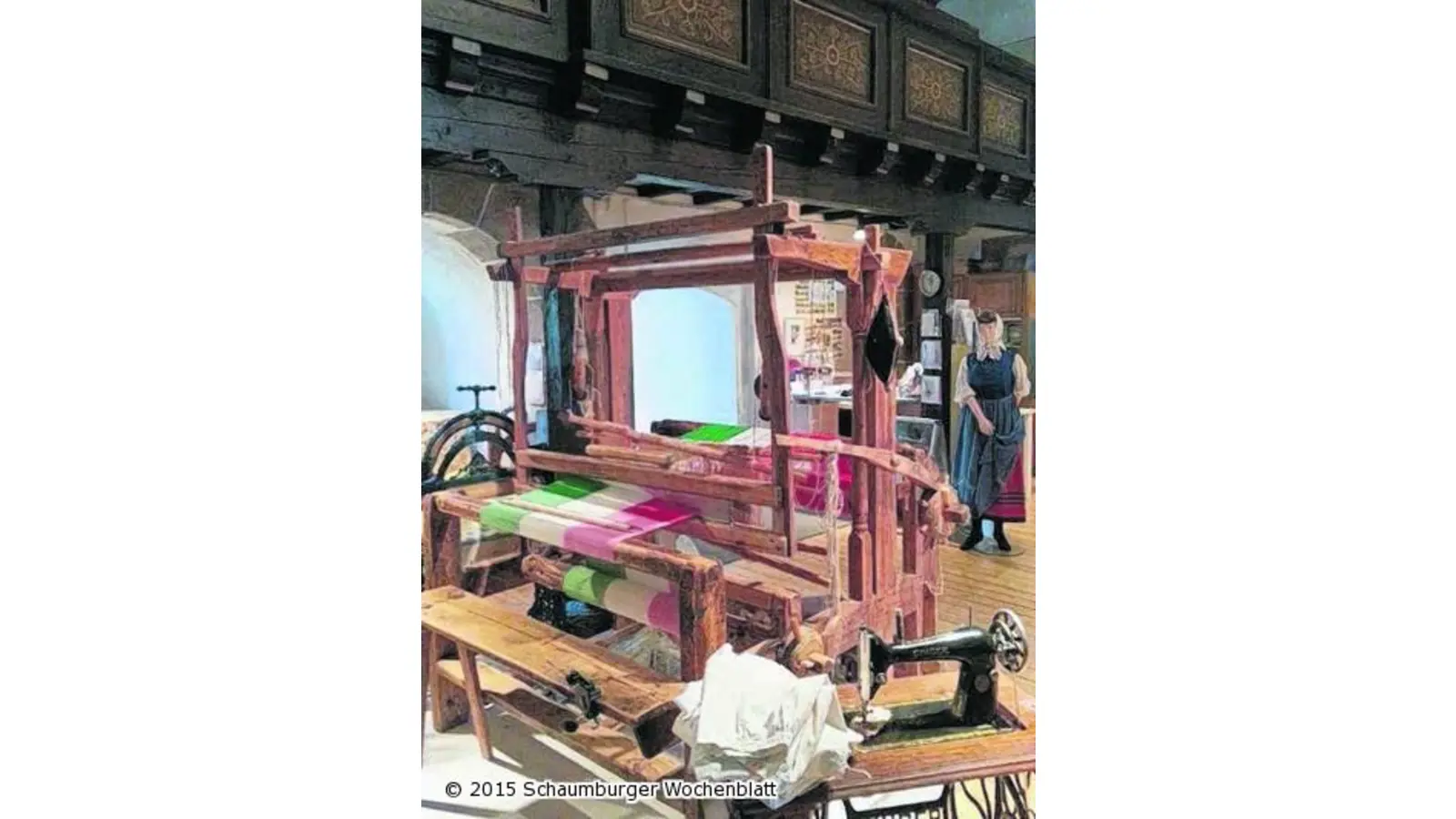 Im Museum fliegen wieder die Nadeln (Foto: pd)