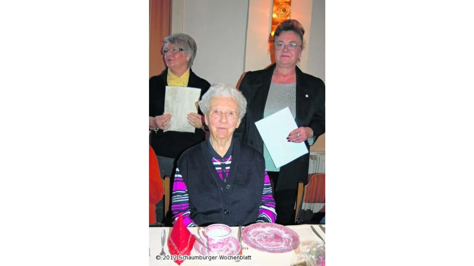 Sozialverband ehrt Lina Wegge (Foto: red)