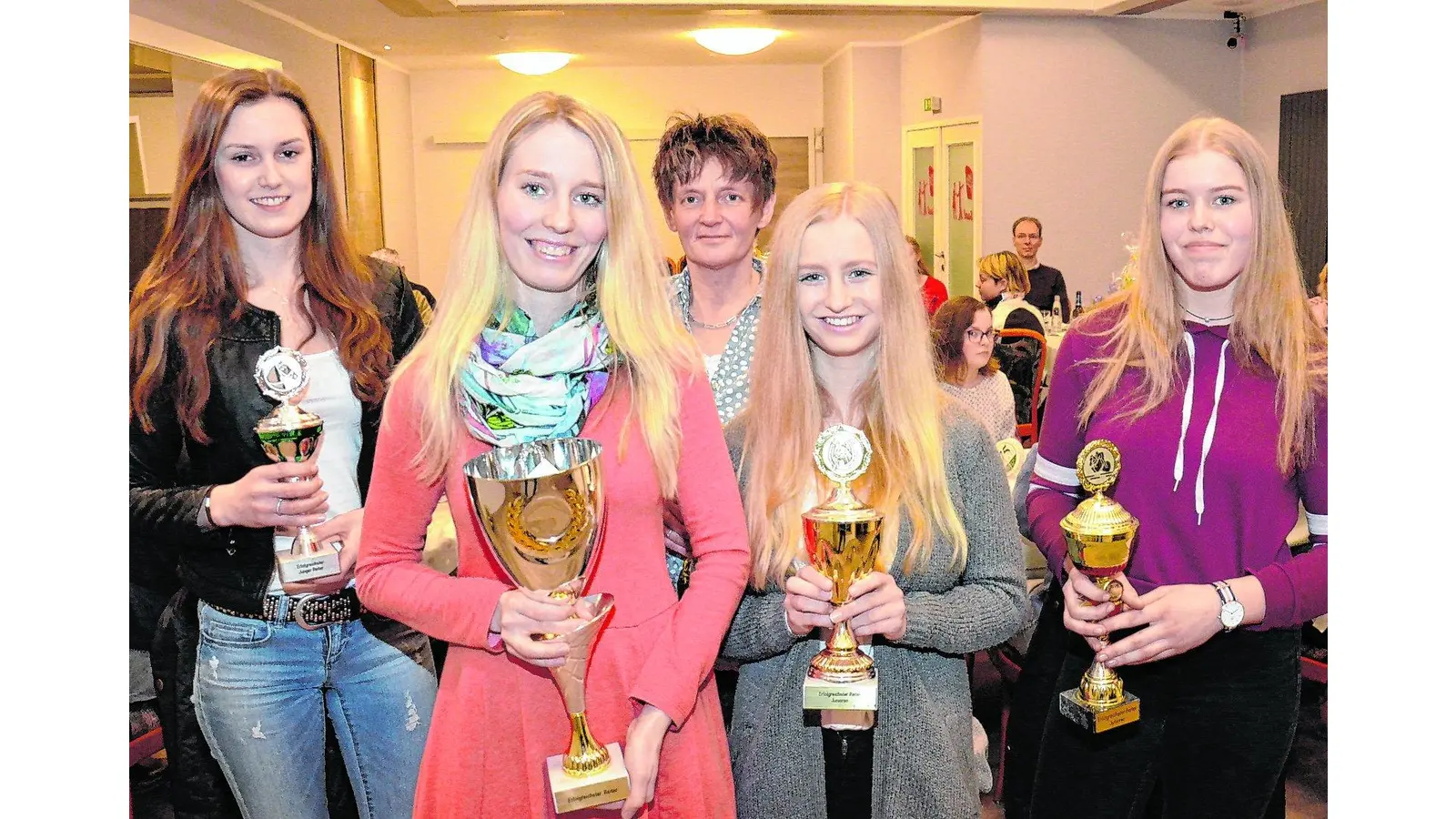 Melanie Schirmer weiter fest im Sattel (Foto: bt)