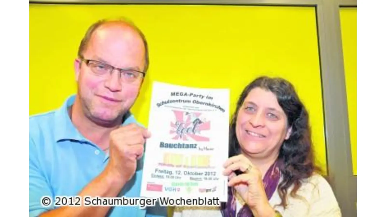 In der Schule ist jetzt das Feiern angesagt (Foto: nb)