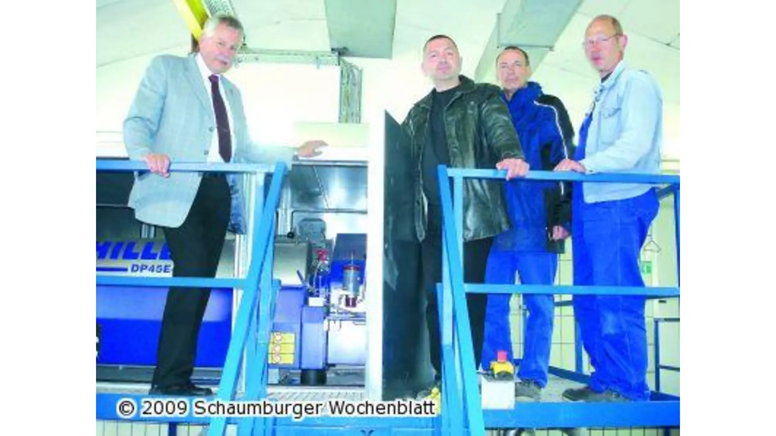 Neue Zentrifuge startet (Foto: rp)