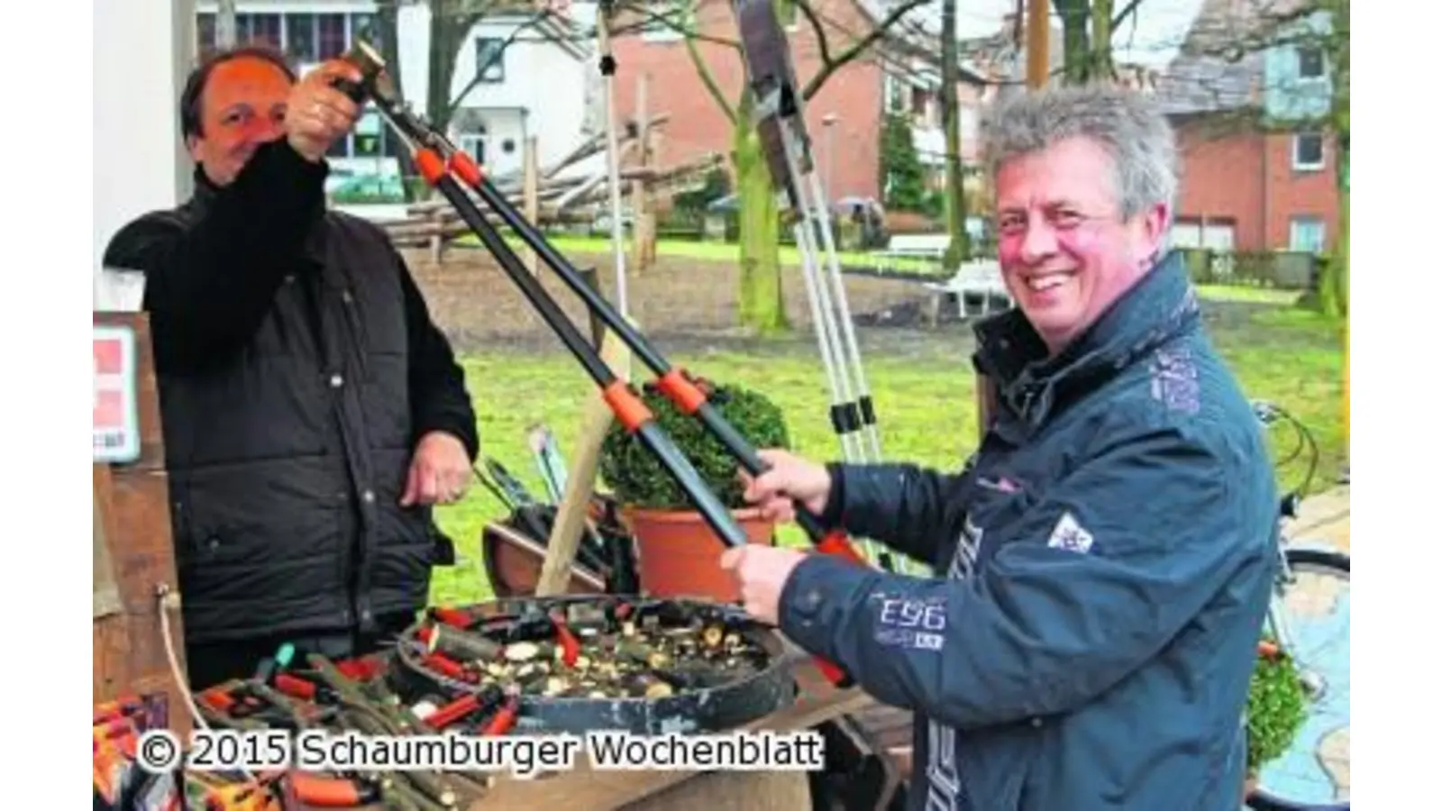 Den Frühling auch bei Regen mit einem Lachen begrüßen (Foto: jl)
