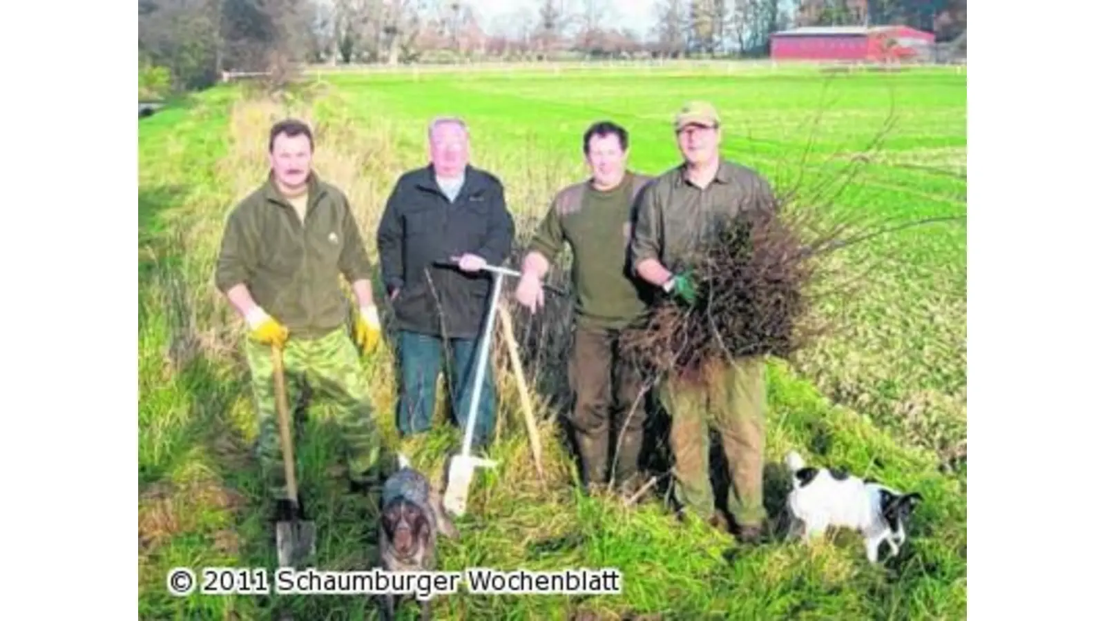 Jäger betreiben aktiv Naturschutz (Foto: em)