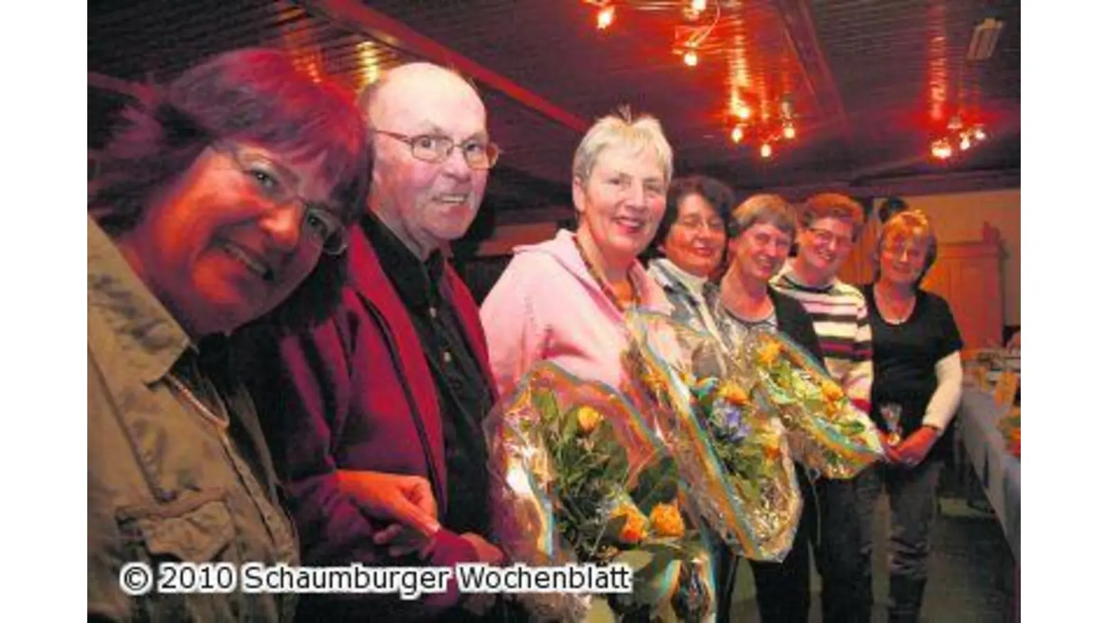 Post-Schützen werben für die Frauenquote (Foto: mr)