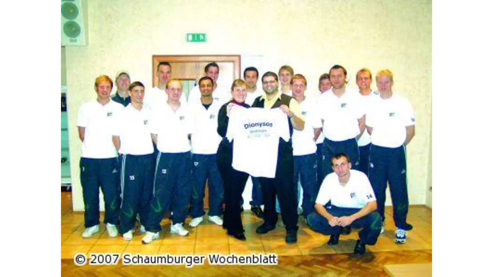 Abendessen und neue Trikots (Foto: red)