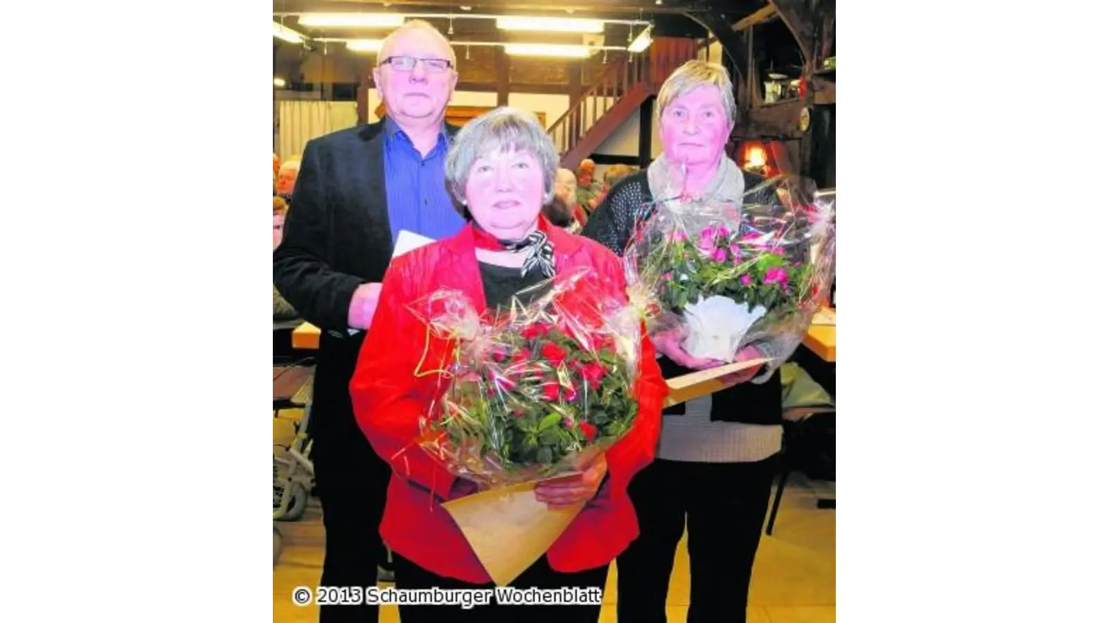 Wilhelm Grote für 65-jährige Treue geehrt (Foto: wtz)